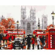 Картина по номерам Осенний Лондон Art Craft 11679-AC 40х50 см