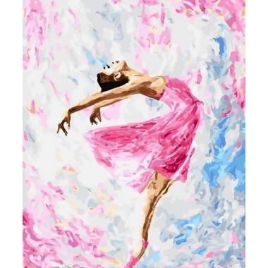 Картина по номерам Brushme Танец красок GX29767