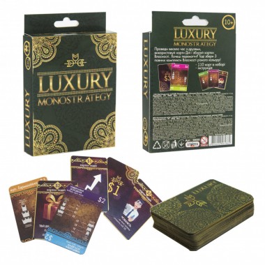 Карточная игра "Luxury Monostrategy" 30658 (укр.)