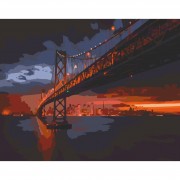 Картина по номерам Golden Gate Bridge Art Craft 11003-AC 40х50 см