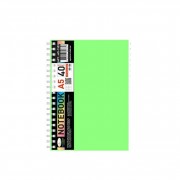 Блокнот А5 АП-1503(Light Green) 40 листов, пружина сбоку
