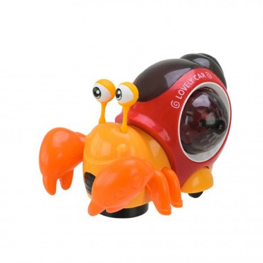 Детская Интерактивная игрушка Краб PL-724-21(Red) музыка, песни