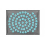 Подушка акупунктурная BG-01 (серый-голубые фишки) 45х35 (Гречиха)