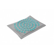 Подушка акупунктурная BG-01 (серый-голубые фишки) 45х35 (Гречиха)