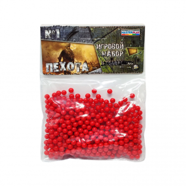 Пластикові кульки для дитячої зброї Colorplast 1-153 6 мм 500 шт