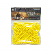 Пластиковые пульки для детского оружия Colorplast 1-153 6 мм 500 шт