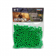 Пластиковые пульки для детского оружия Colorplast 1-153 6 мм 500 шт