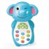 Развивающий телефон Развлечения с друзьями M 5773ABC(Blue) 13 см, украинский