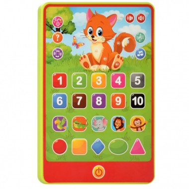 Детский интеракивный планшет SK 0016 на укр. языке (Зеленый )