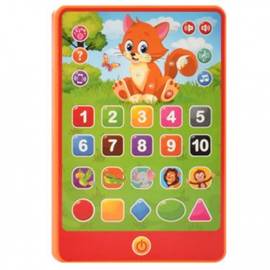 Детский интеракивный планшет SK 0016 на укр. языке (Оранжевый )