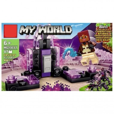 Детский конструктор "Minecraft" MG1303-7, 47 деталей