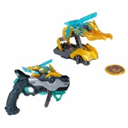 Детский игровой набор S5 L1 СОЛЕНТ Screechers Wild! EU686114 запускатель-бластер, машинка-трансформер