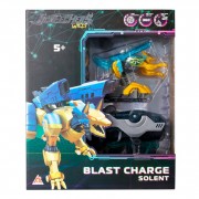 Детский игровой набор S5 L1 СОЛЕНТ Screechers Wild! EU686114 запускатель-бластер, машинка-трансформер