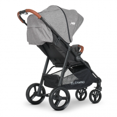 Коляска дитяча прогулянкова EL CAMINO ME 1024L Gray