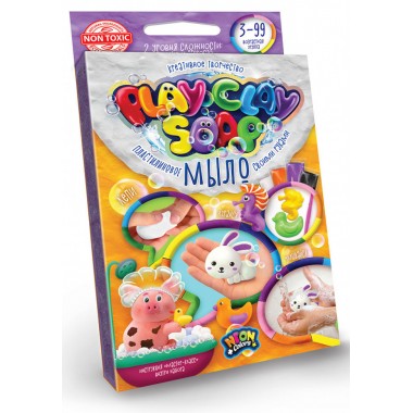 Набор креативного творчества Danko Toys Пластилинове мыло Play Clay Soap мал. PCS-02