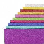 Набор цветного фоамирана с глиттером 17HA4-MIX 1,7-0,1 мм 10 листов