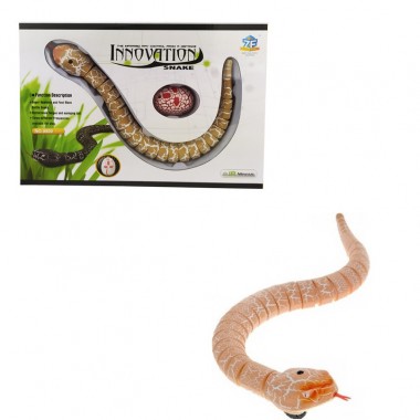 Змея Le Yu Toys Rattle snake на и/к управлении Коричневый LY-9909D