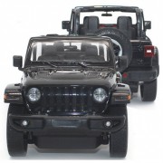 Машинка на радиоуправлении JEEP Wrangler Rubicon Rastar 79460 черный, 1:14