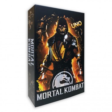 Настольная игра Mortal Kombat UNO PLR-0022 на украинском языке