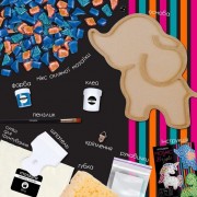 Дитячий набір для творчості кришталева мозаїка