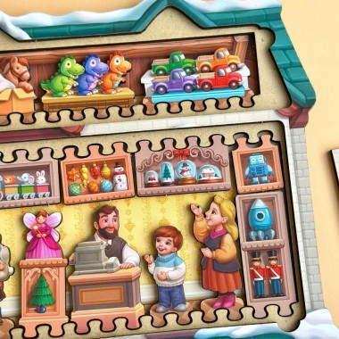 Двухслойный пазл-вкладыш 