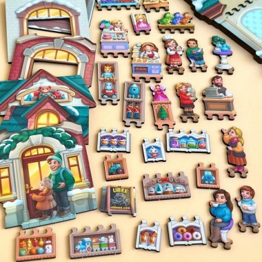 Двухслойный пазл-вкладыш 