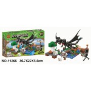 Конструктор Bela "Minecraft" 11265 Нападение Черного Дракона