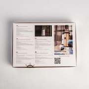 Конструктор дерев'яний 3D маяк з острова Зміїний без прибудови (Україна) TMP-004, 83 деталі