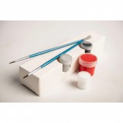 Конструктор дерев'яний 3D маяк з острова Зміїний без прибудови (Україна) TMP-004, 83 деталі