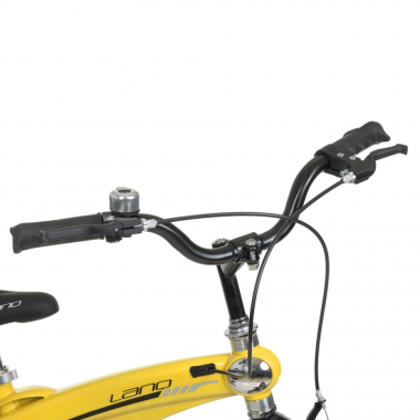 Велосипед детский LANQ WLN1639D-T-4 16 дюймов, желтый