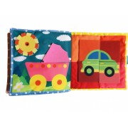 Текстильная развивающая книга для малышей Bambini