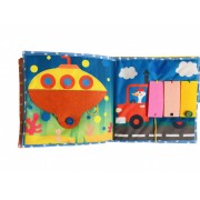 Текстильная развивающая книга для малышей Bambini