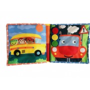 Текстильная развивающая книга для малышей Bambini