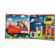 Текстильная развивающая книга для малышей Bambini