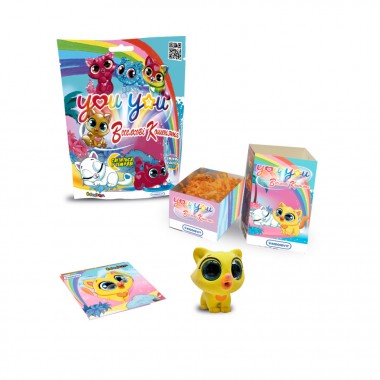 Коллекционная игрушка Радужные котята You You #sbabam 58/CN-2020 фигурка-сюрприз