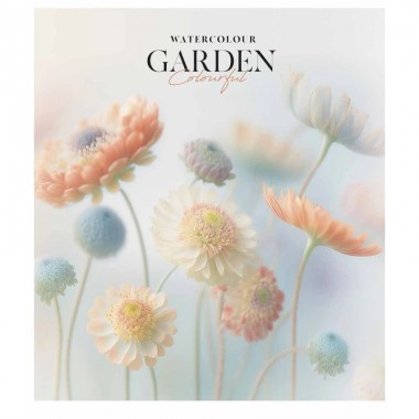 Тетрадь общая Macro garden 096-3247K-2 в клеточку, 96 листов
