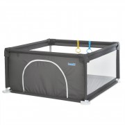 Дитячий манеж MR 1339-G, сірий, ширина з ніжками 132 см
