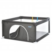 Дитячий манеж MR 1339-G, сірий, ширина з ніжками 132 см
