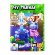 Детский конструктор My World  33176, 40 деталей