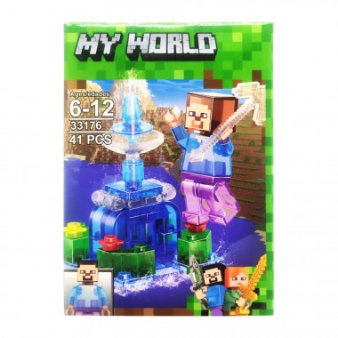 Детский конструктор My World  33176, 40 деталей