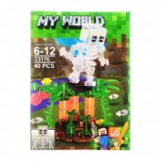 Детский конструктор My World  33176, 40 деталей