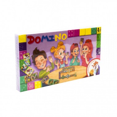 Детская настольная игра Домино: Любимые сказки DTG-DMN-01, 28 элементов