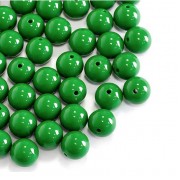 Декоративні перлинні намиста ЕД-172 зелений 0,8 мм 70 шт
