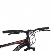 Велосипед MTB2602-2, 26 дюймів, алюмінієва рама 13 Shimano 21SP чорно-червоний