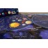 Гра з багаторазовими наклейками "Карта зоряного неба" KP-007 укр. мовою
