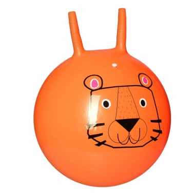 Мяч для фитнеса MS 2249 с рожками (Orange)