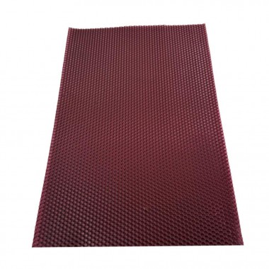 Вощина для производства свечей #24-винний 410 х 260 мм Вощина для производства свечей #24-винний 410 х 260 мм