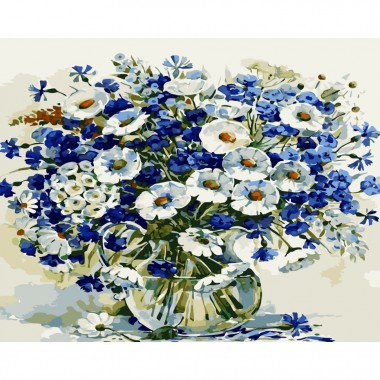 Картина по номерам Дикие цветы Art Craft 13133-AC 40х50 см