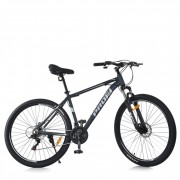 Велосипед MTB2903-5, 29 дюймів, алюм.рама 19 Shimano 21SP сіро-чорний