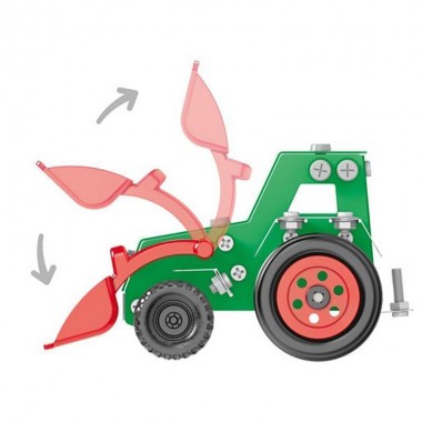 Детский металлический конструктор 1799TXK 140 деталей Детский металлический конструктор 1799TXK 140 деталей